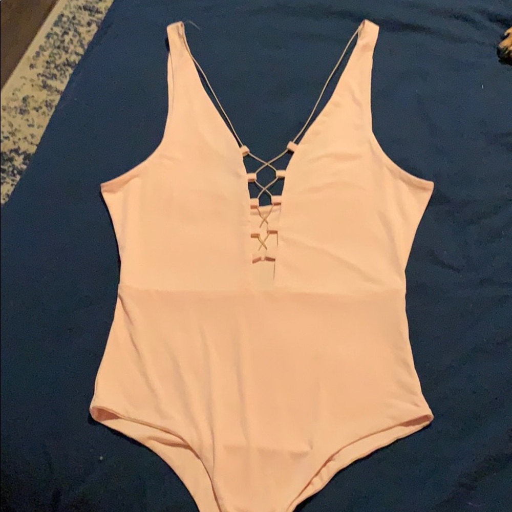 bodysuit light pink size M